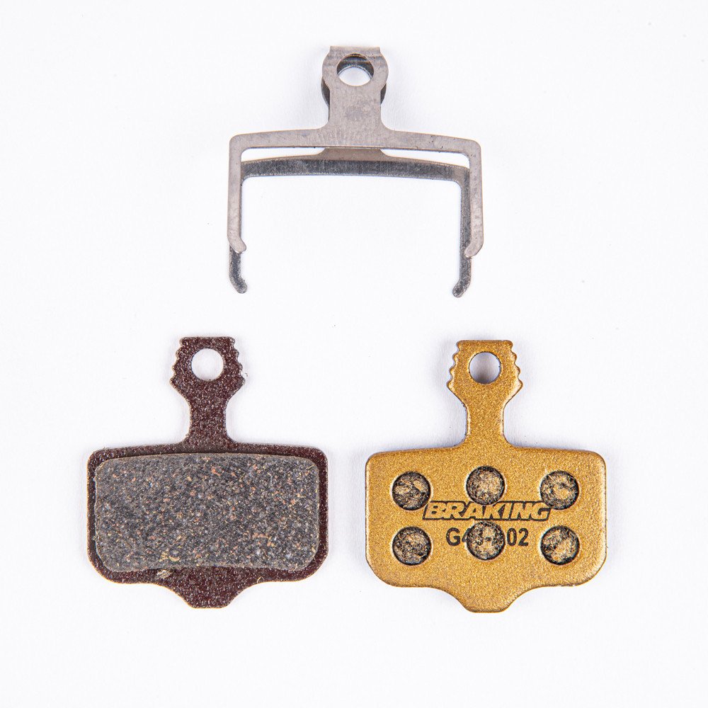 Braking Brake pads BRAKING INCAS/AVID ELIXIR/SRAM LEVEL T/TL - Carbo-metallic sintered, 1 set