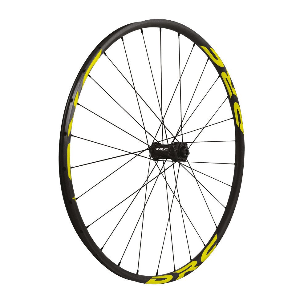 DRC Kit 6 Stickers for the wheel XEN 27-27,5 yellow colour (for 1 wheel)