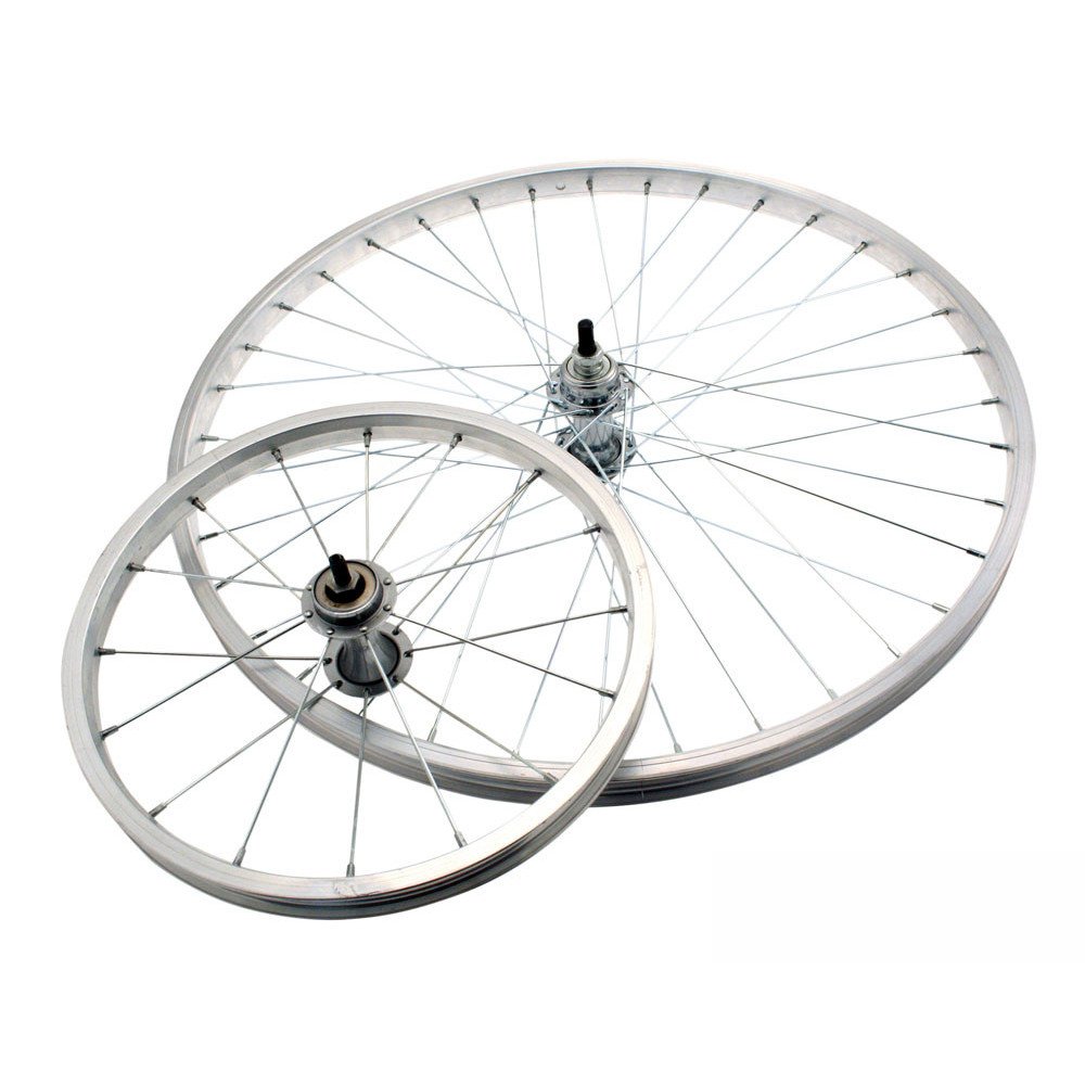 Easy Front wheel TYPE R (Rod brake) 26x1 3/8 - Axle 5/16, cup and cone, steel hub,steel rim