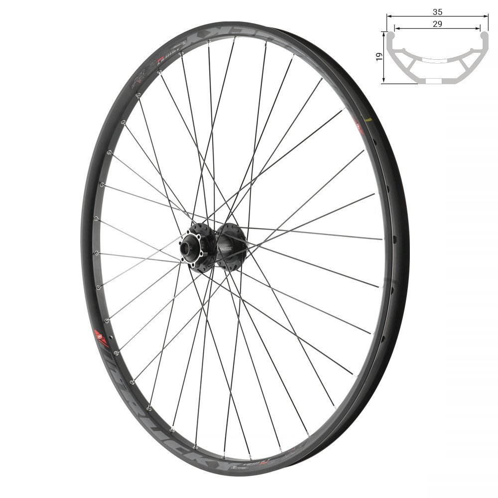 Easy TUBELESS READY MTB wheel - Front 29 with 15x110mm boost bearing hub