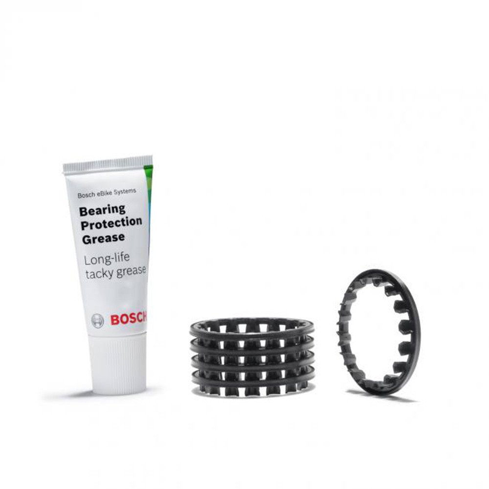 Bosch Bearing protection ring service kit, for protecting the bearing on thedrive unit, 5 bearing rings including tube of grease for BDU2XX drive