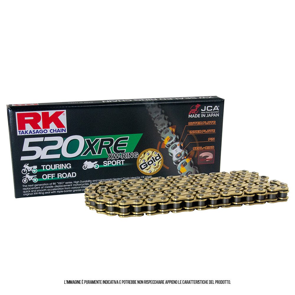 Rk Chain RK CHAIN GS520H-120 GOLD CL