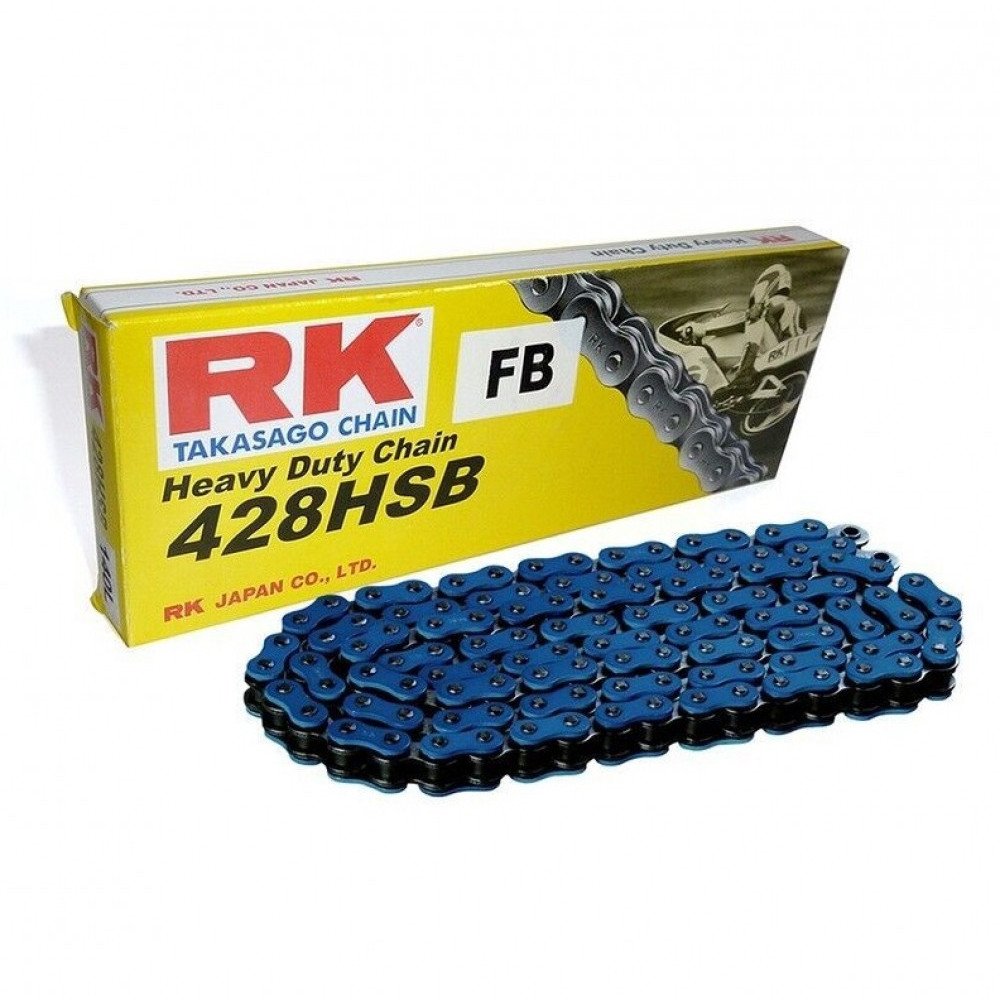 Rk Chain RK CHAIN 428HSB-140 CL BLUE