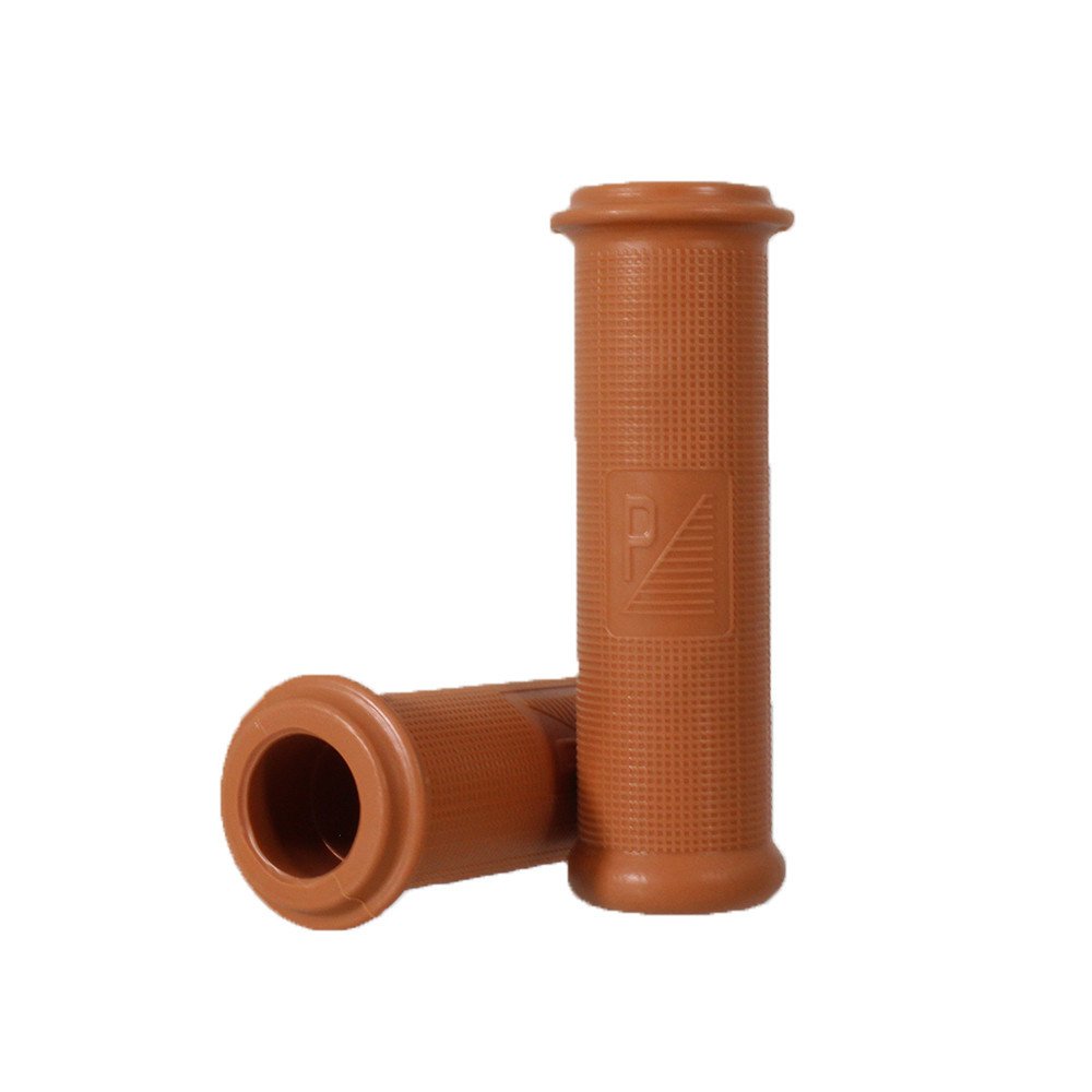 Rms Classic Pair of brown grips RMS Classic for Piaggio Vespa 50 L-r/125 VMA-VNB 1-2/150 VBA 