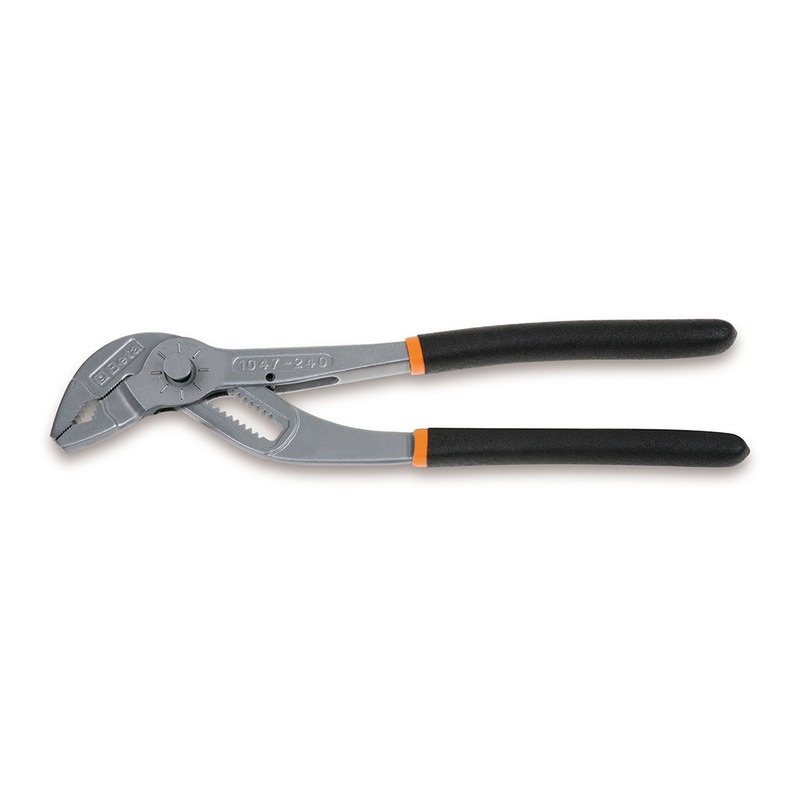 BETA 1047 180-SLIP JOINT PLIERS, BUTTON ADJU.