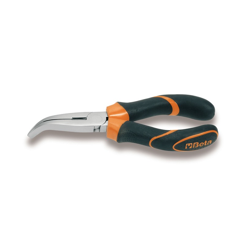 BETA 1164BM 200-E.LONG BENT FLAT NOSE PLIERS