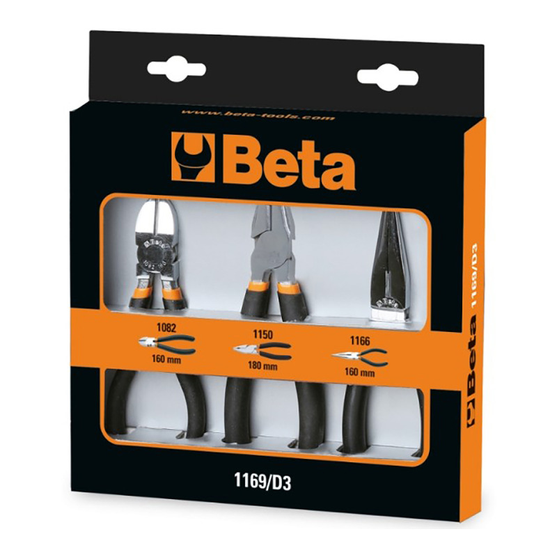 BETA 1169/D3-SET OF PLIERS AND NIPPERS