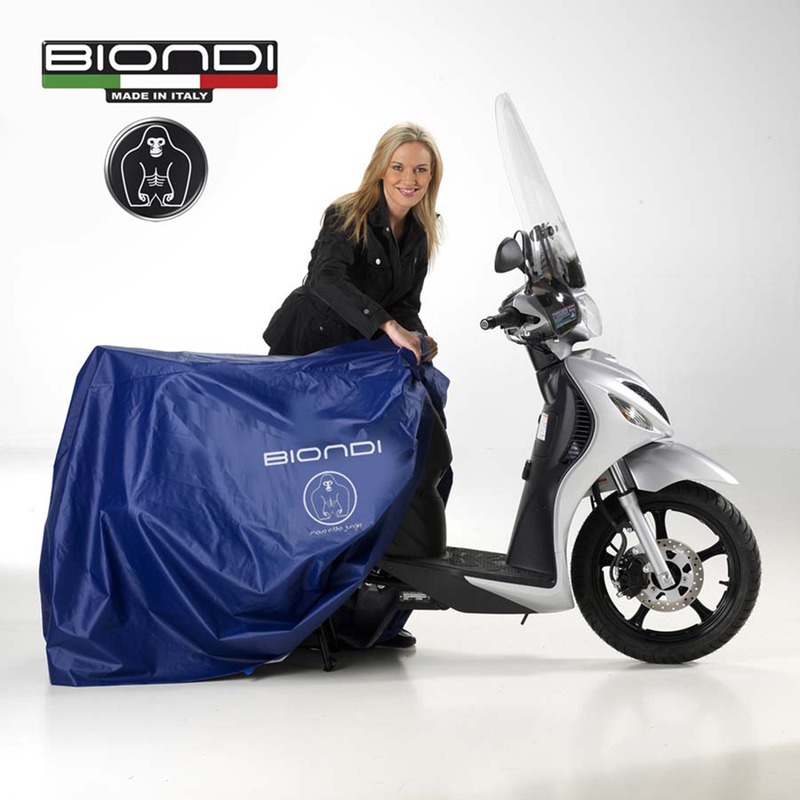 BIONDI COPRIMOTO SCOOTER CON PARABREZZA