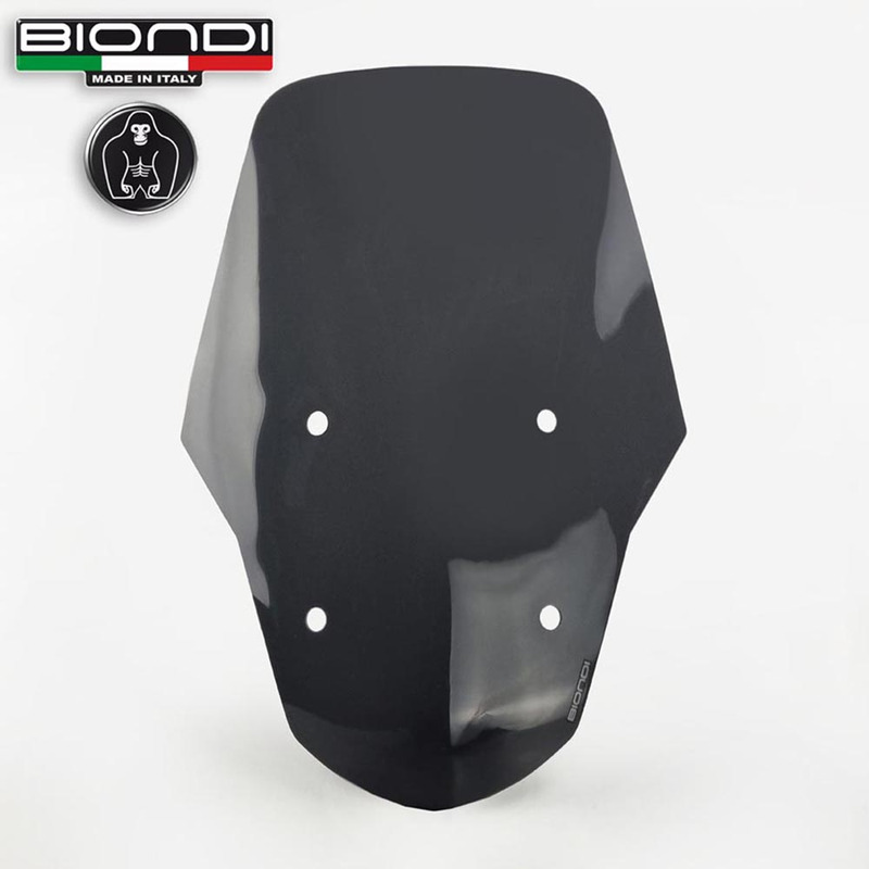 BIONDI WINDSHIELD GUZZI V100 STELVIO24- FUME\' SCURO