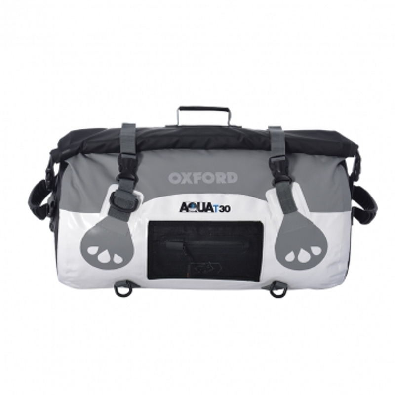 OXFORD AQUA T-50 ROLL BAG - WHITE/GREY