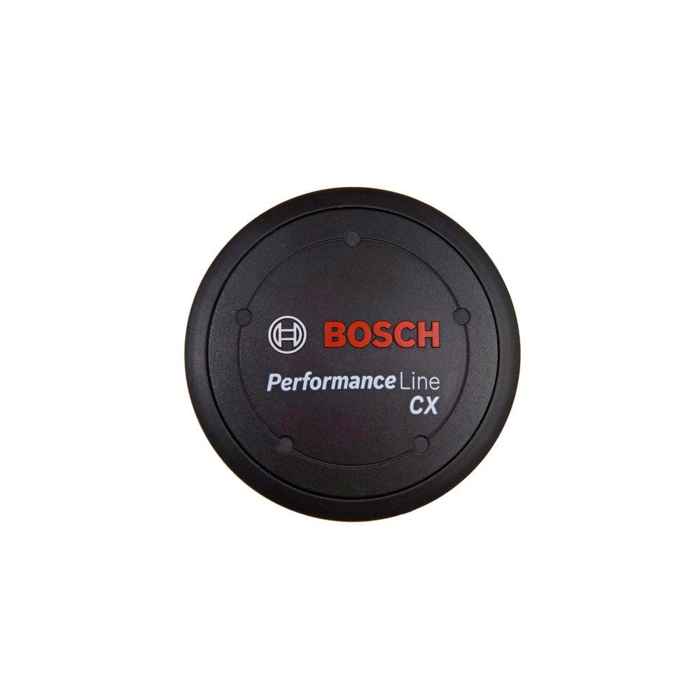 Bosch  Performance CX Logo Cover, Black, including spacer ring If design cover is not fitted