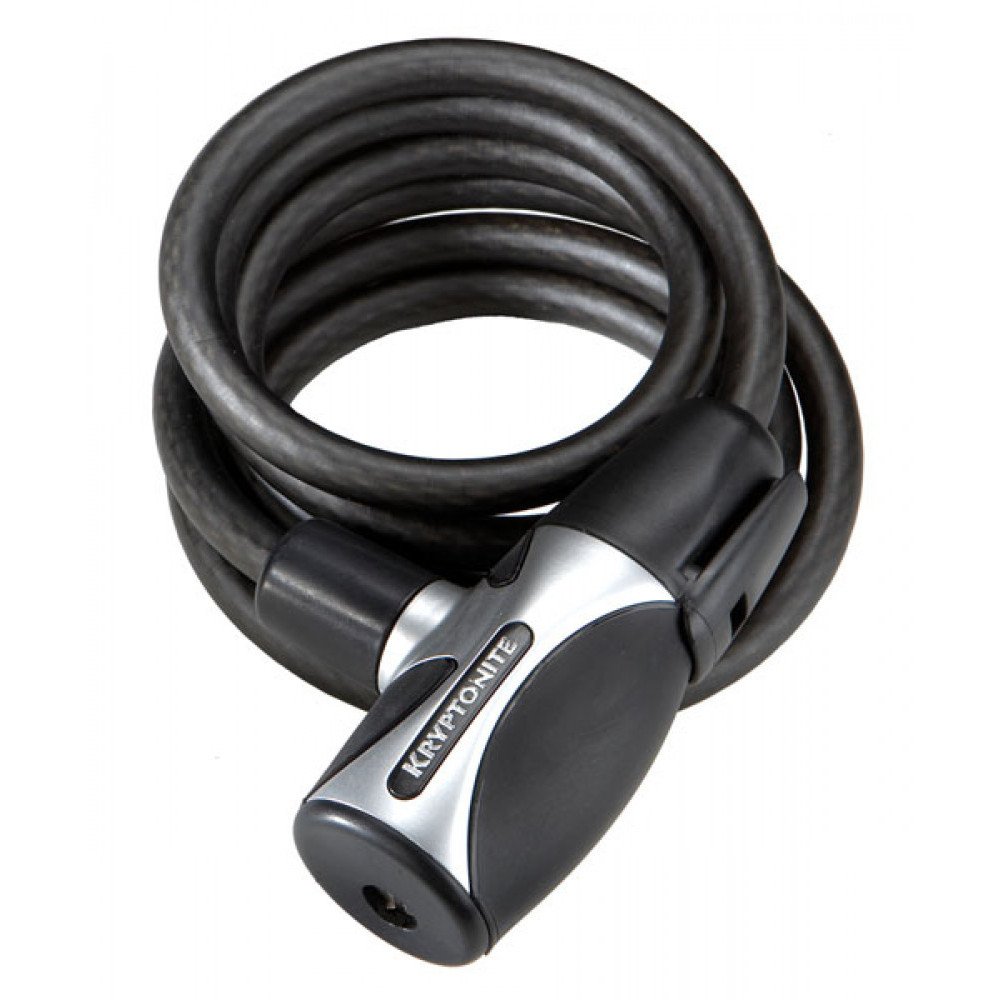 Kryptonite Spiral cable lock KRYPTOFLEX 1018 - black