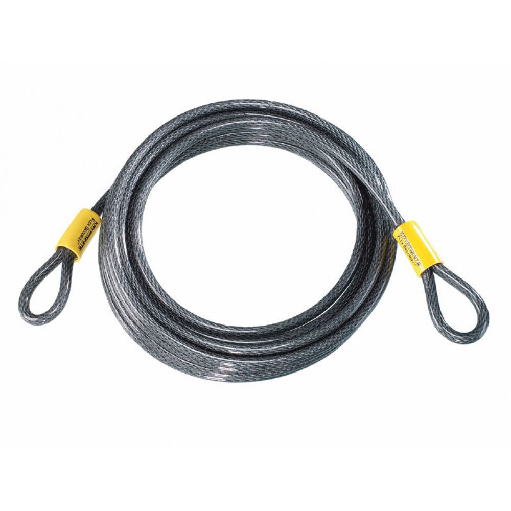 Kryptonite Double looped cable KRYPTOFLEX 3010 - silver yellow