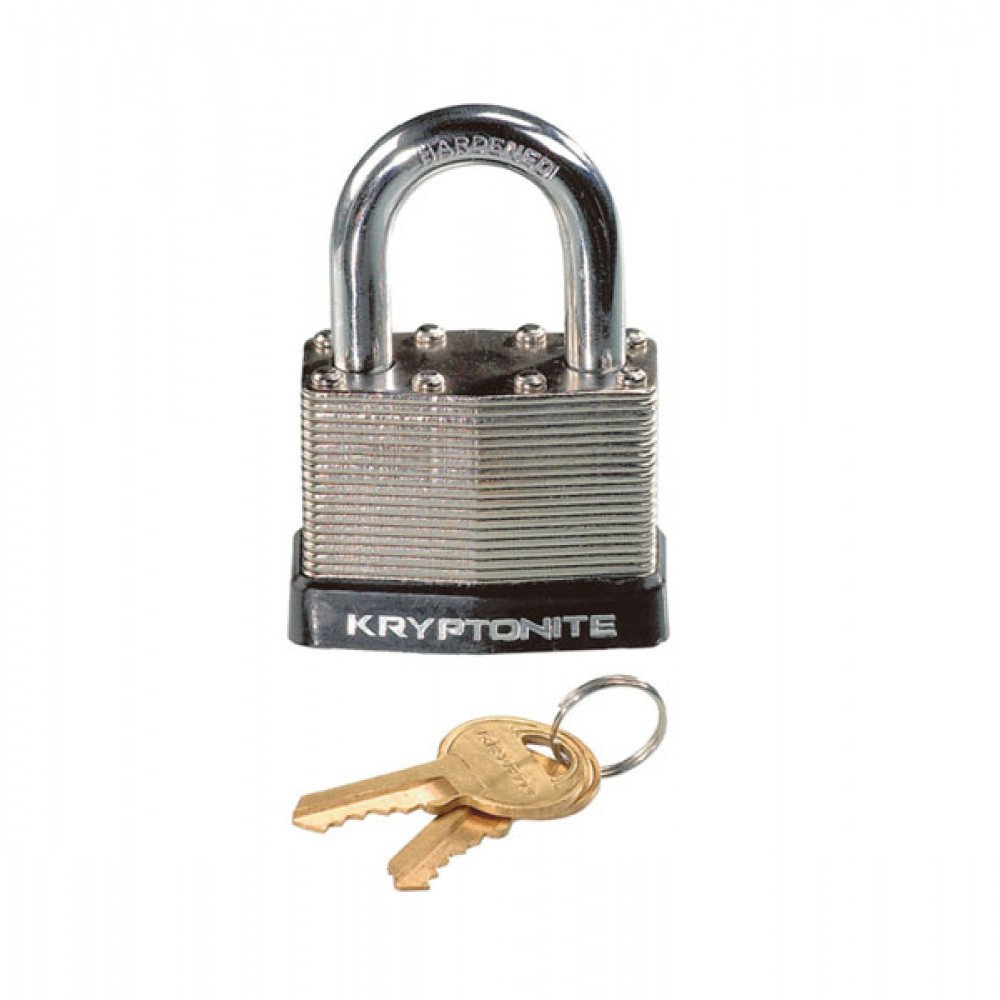 Kryptonite Lock LAMINATED STEEL - black silver