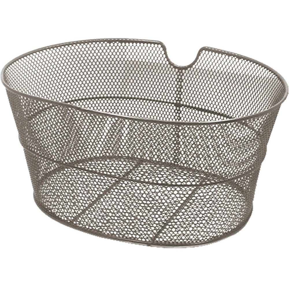 Easy Front basket OVAL - grey