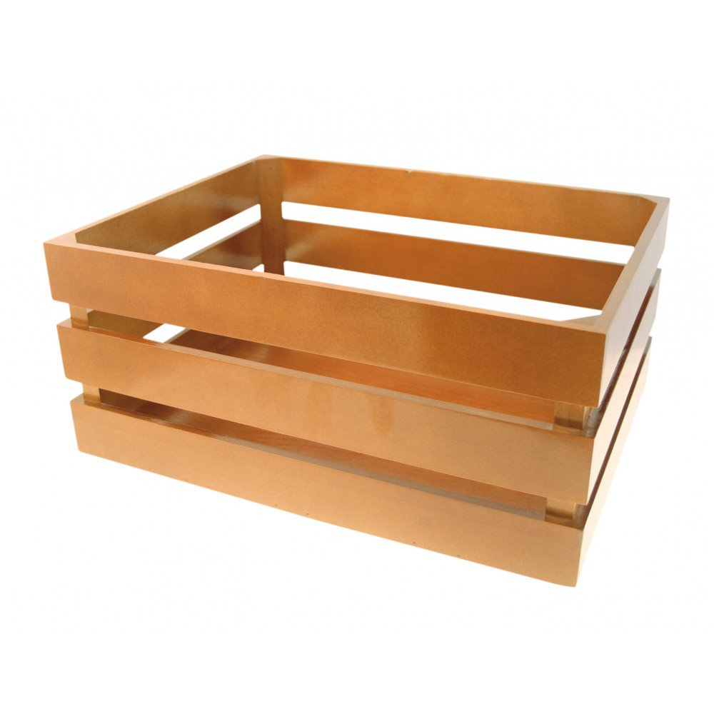 Easy WOODEN CRATE - natural