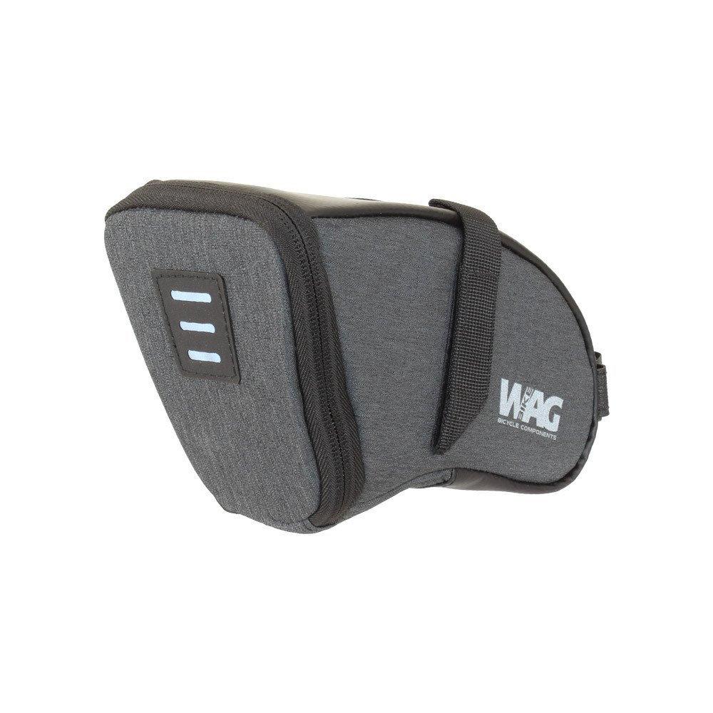 Wag Saddlebag VELCRO - M, grey