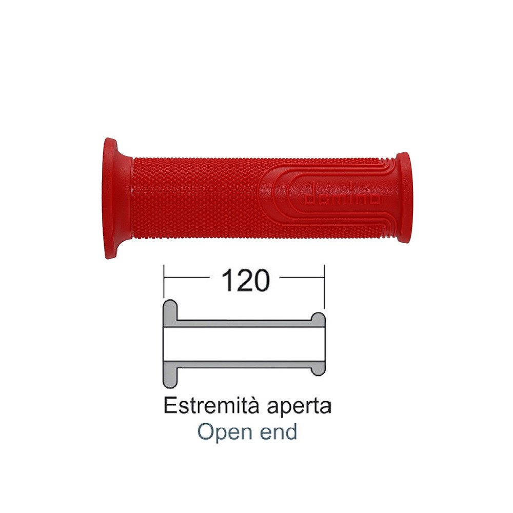 Domino DOMINO RED STYLE GRIPS - Red