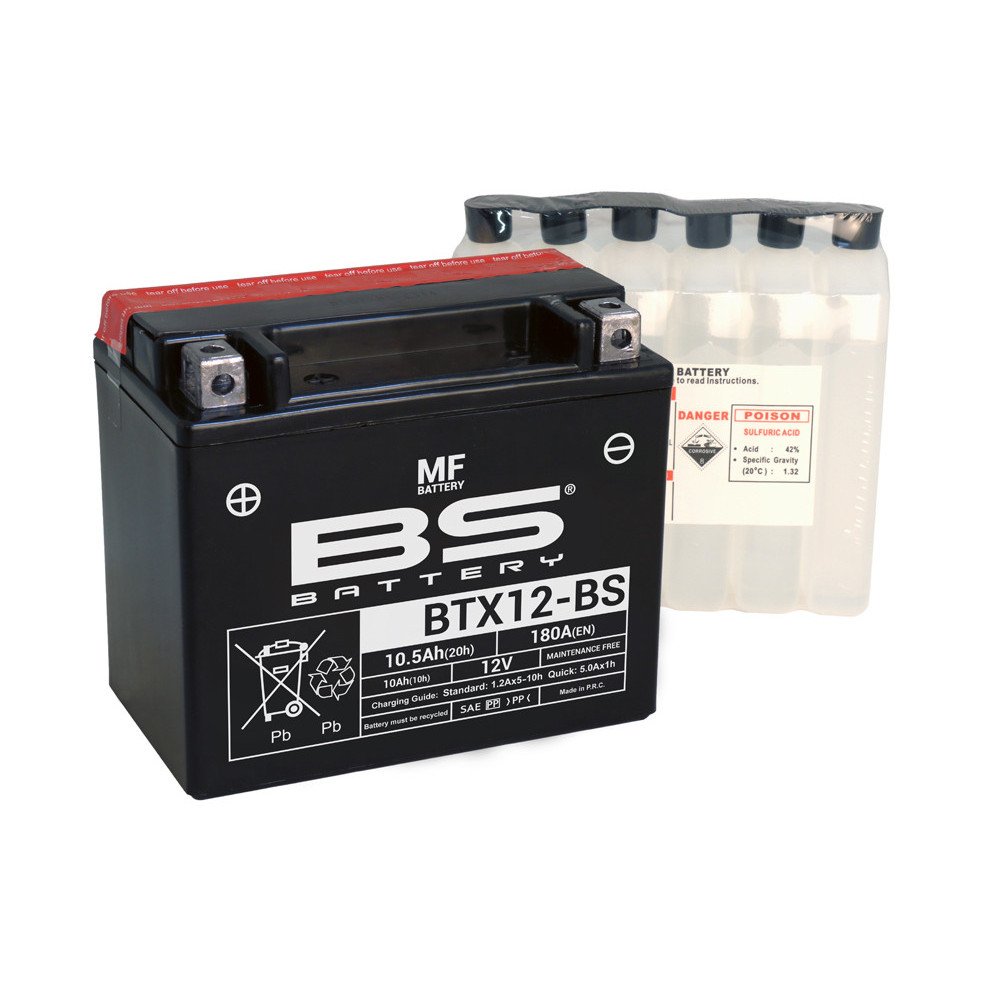 BS-Battery BS Battery MF BTX12-BS