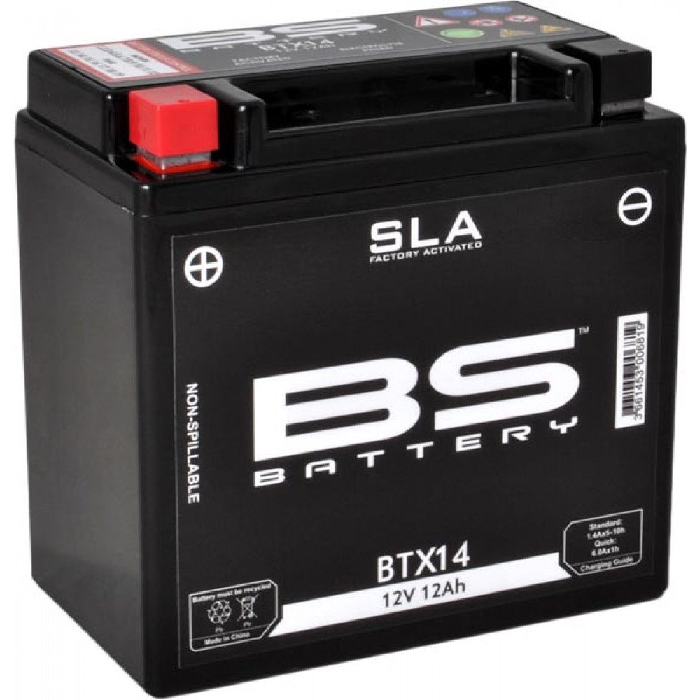 BS-Battery BS Battery sla BTX14