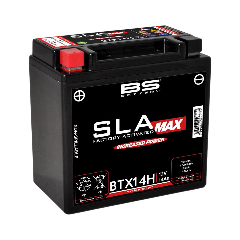 BS-Battery BS Battery sla-max BTX14H