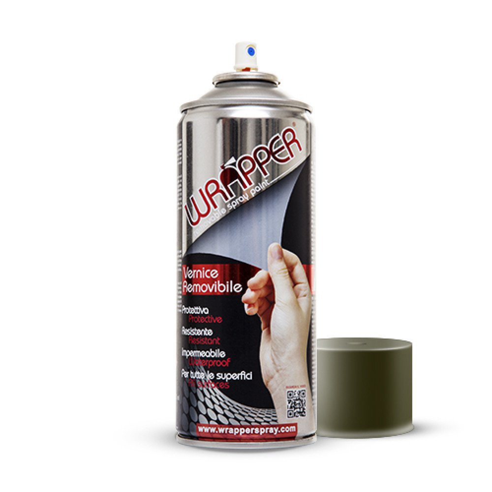 Wrapperspray Wrapper Removable spray paint Grey Green 400ml