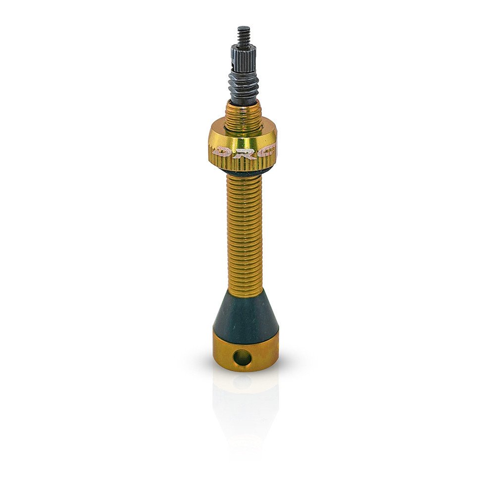 DRC Tubeless Ergal Valve - 48 mm, gold