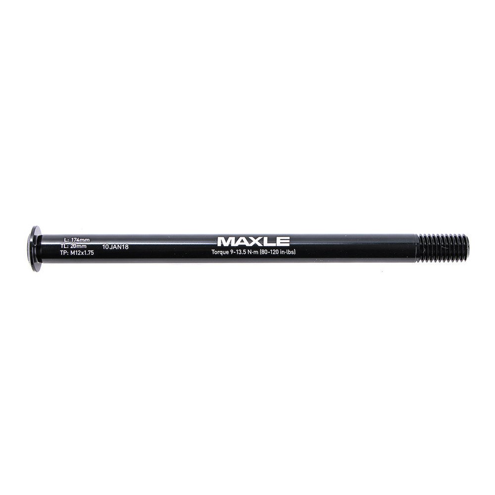 Rockshox Rear thru axle MAXLE STEALTH - Length 174mm, thread pitch M12x1.75, thread length 20 mm, standard frames 142 mm