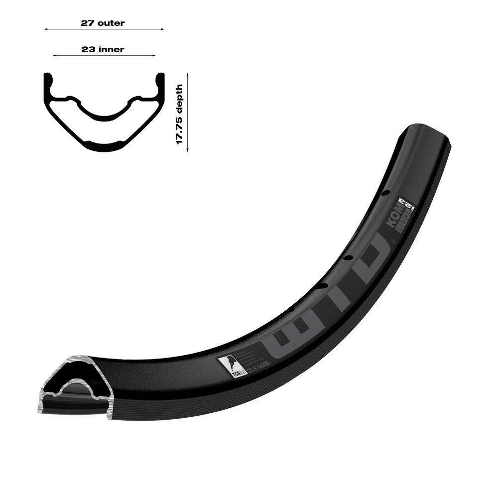 Wtb Rim KOM LIGHT Disc TCS - 29, i23, 28 holes