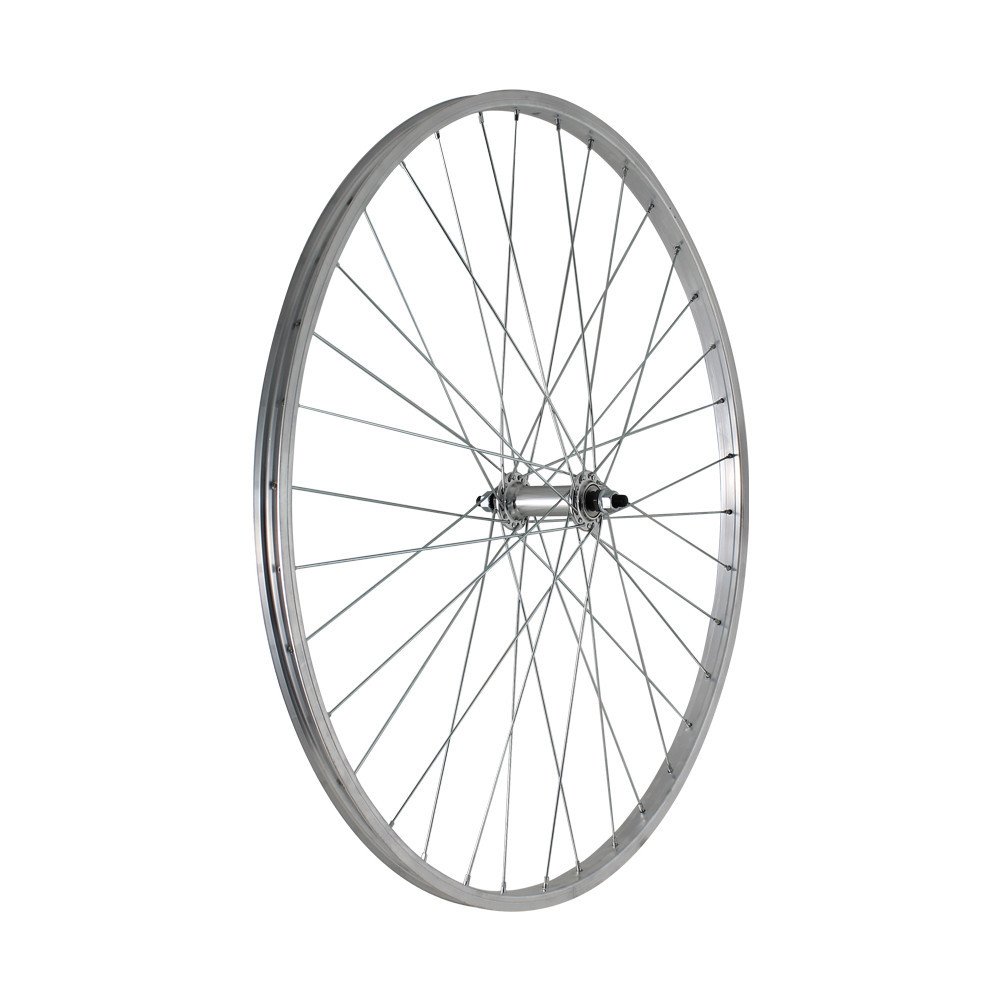 Easy Front wheel CITY 28x1 5/8 - Axle 3/8, cup and cone, aluminium hub, aluminium rim