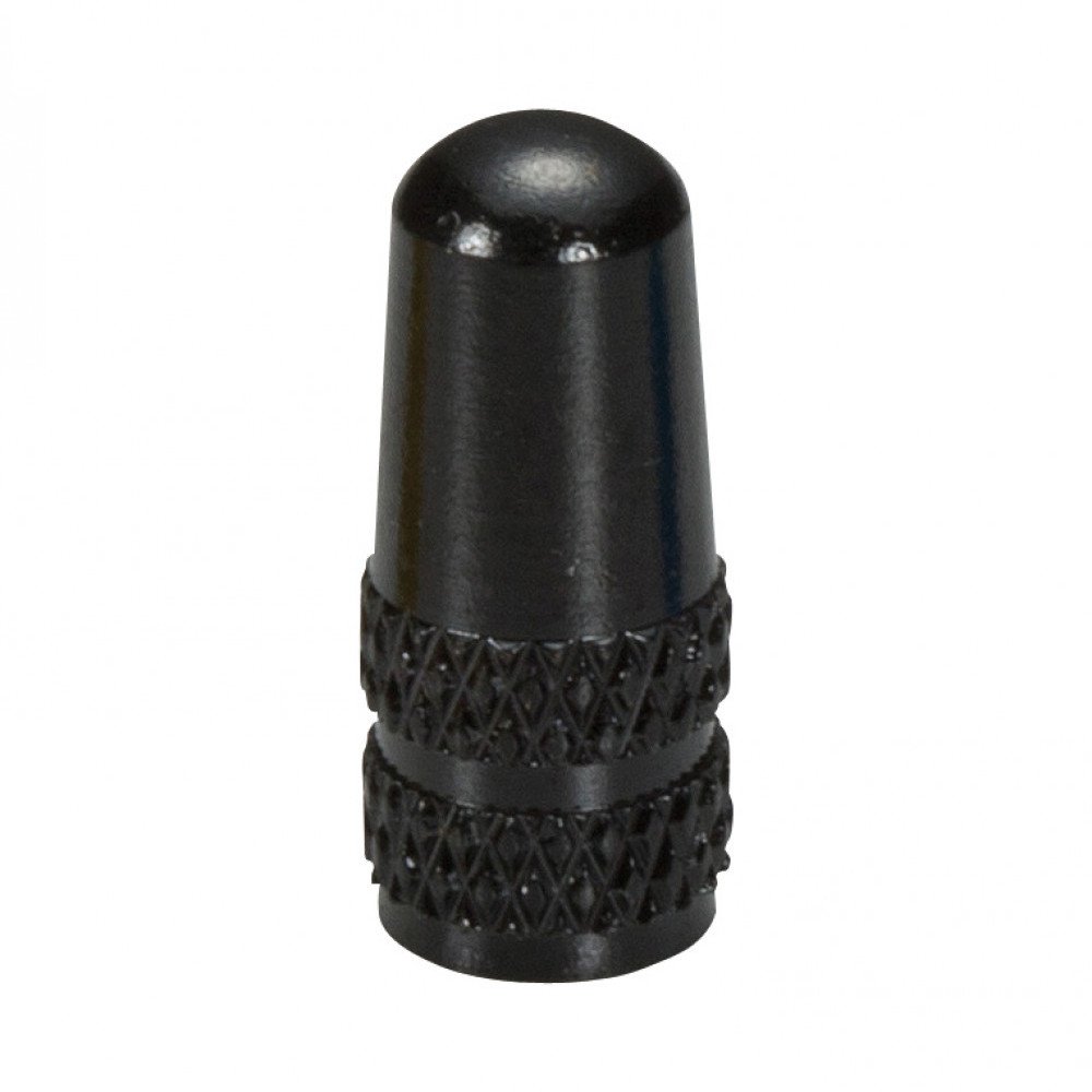 Alligator Pair of valve cap PRESTA ALLOY - black