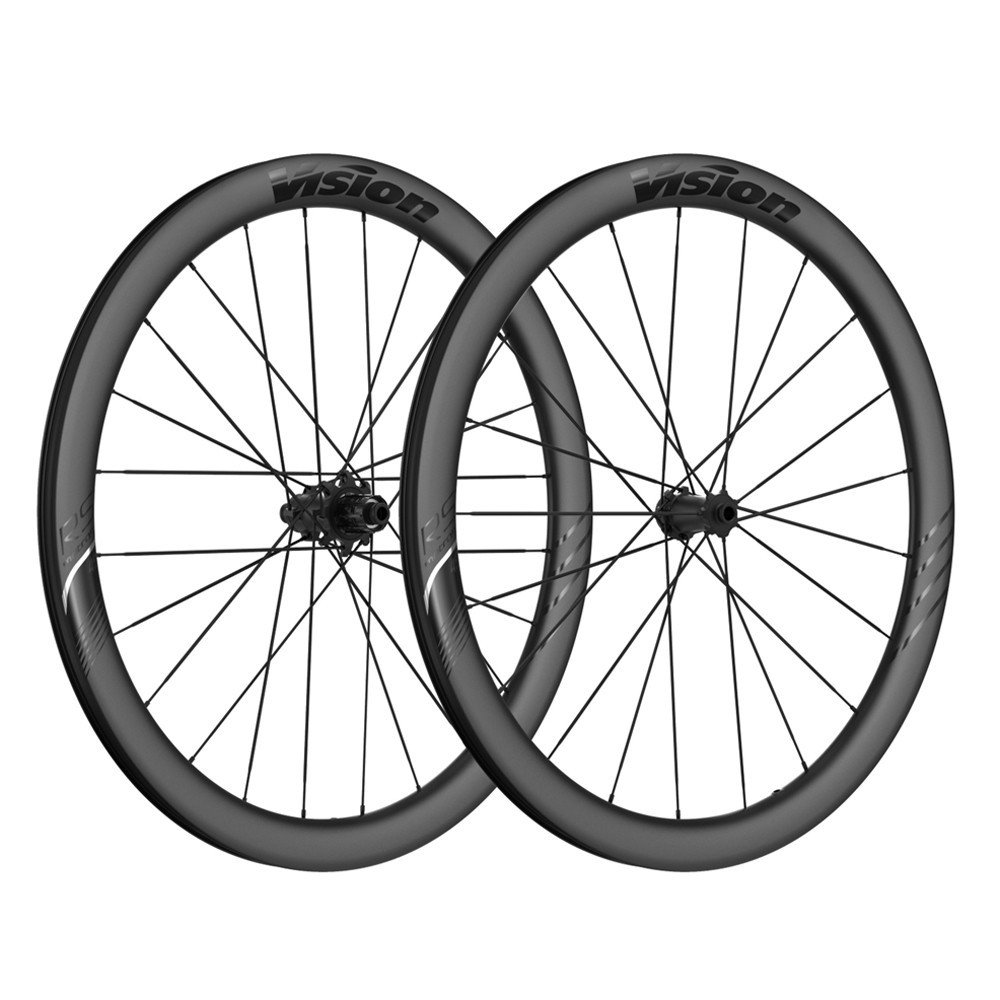 Vision Wheelset METRON45 RS Carbon c23 tubeless ready Disc 28/700C B5 - SH11/HG, Center Lock