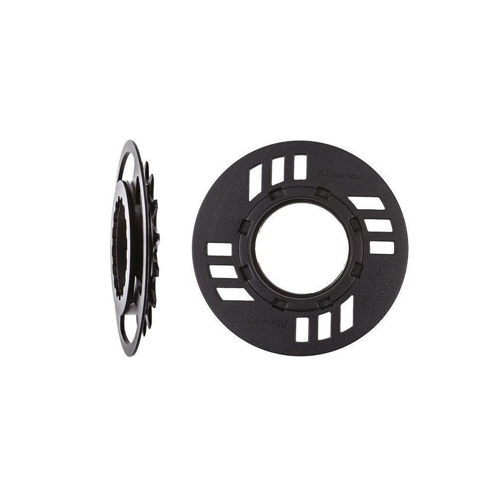 Bosch Pignone con paracorona Miranda 16 denti, offset 8,65 mm, per bicicletta elettrica GEN2, nero