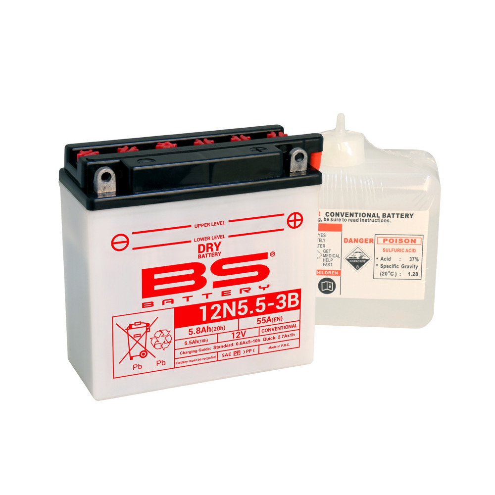 BS-Battery Batteria BS 12N5.5-3B