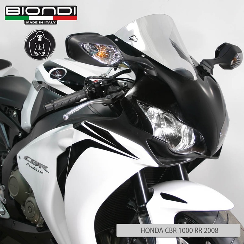 BIONDI WINDSHIELD HONDA CBR 1000 RRTRASPARENTE