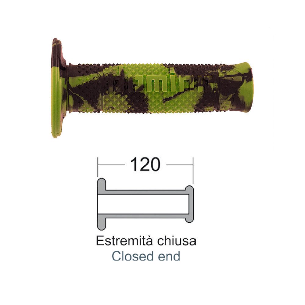 Domino DOMINO Green/black snake grips