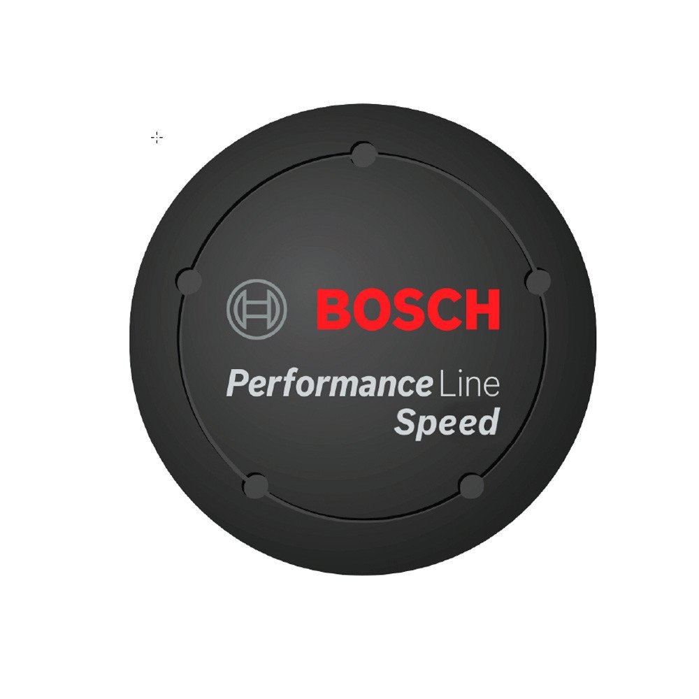 Bosch Copertura con logo Performance Speed nero. Con coperture montate.