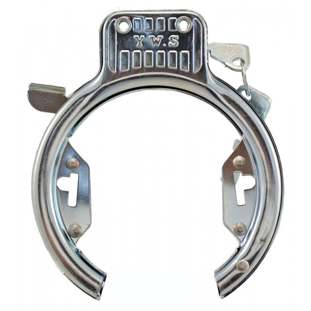 Easy Lucchetto arco al telaio CON FORI - nero