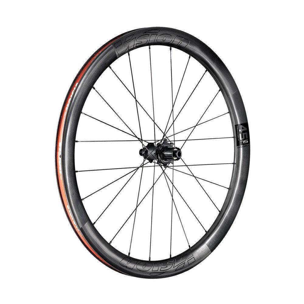 Vision Coppia ruote METRON 45 SL Carbon c21 tubeless ready Disc 28/700C B1 - SH11/HG, Center Lock