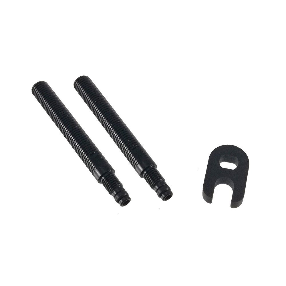 Wag KIT ESTENSIONE VALVOLE - 40 mm (filettata), nero