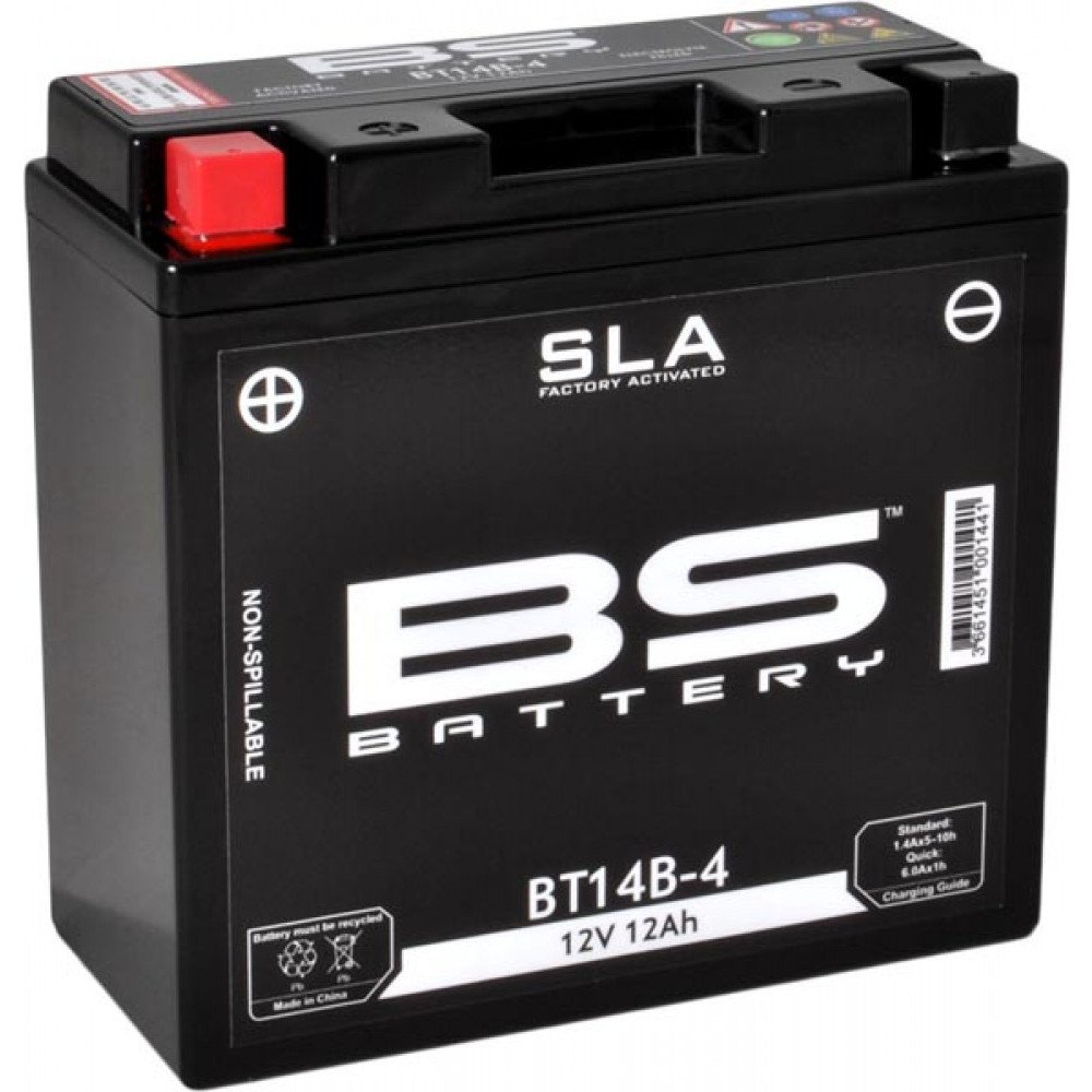 BS-Battery Batteria BS sla BT14B-4