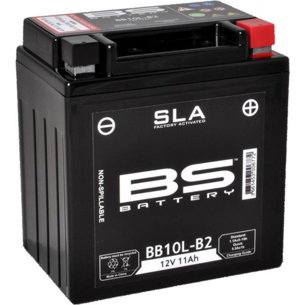 BS-Battery Batteria BS sla BB10L-A2/B2