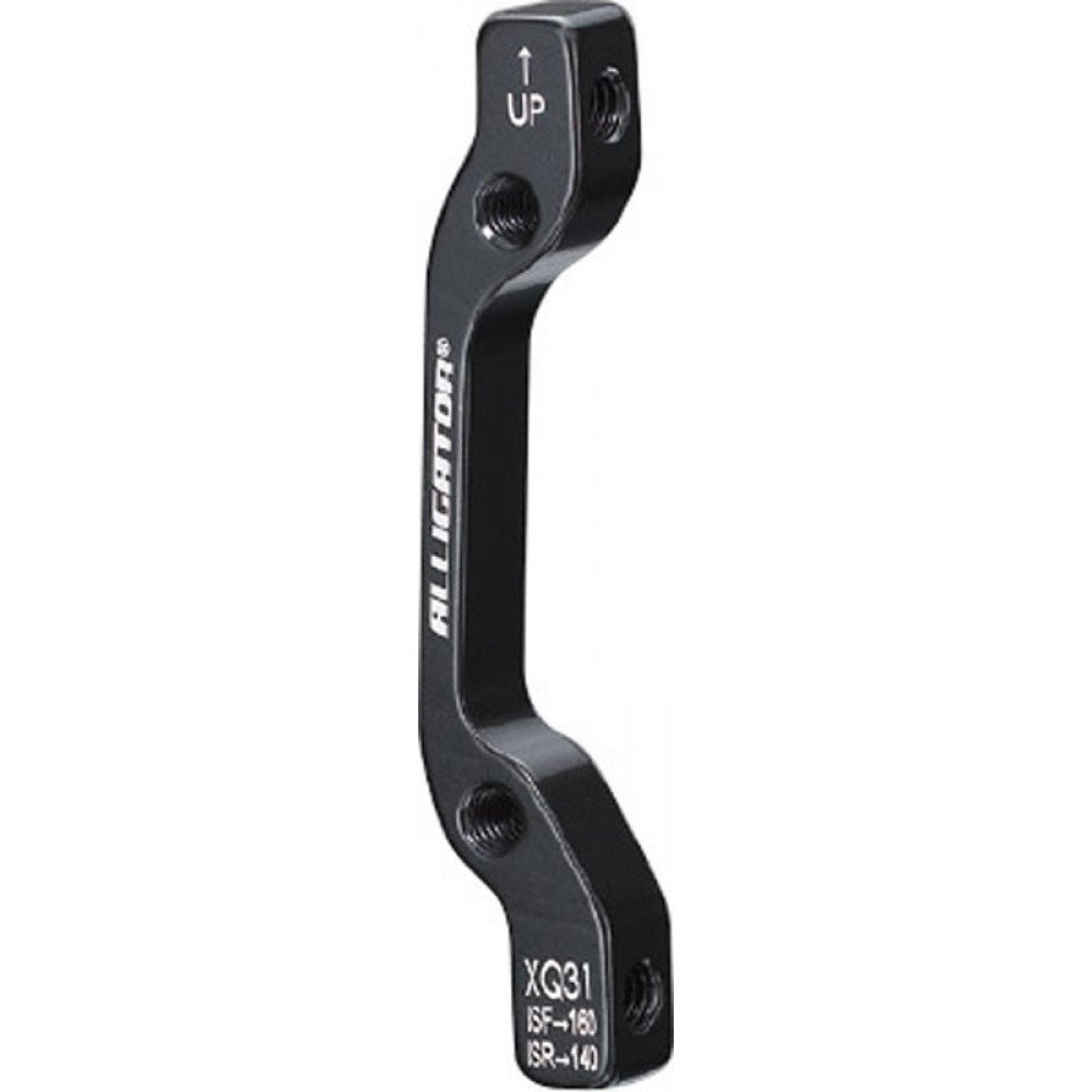 Alligator Adattatore freno a disco da IS a PM - XQ31, anteriore da 160 a 160 mm, posteriore da 140 a 140 mm
