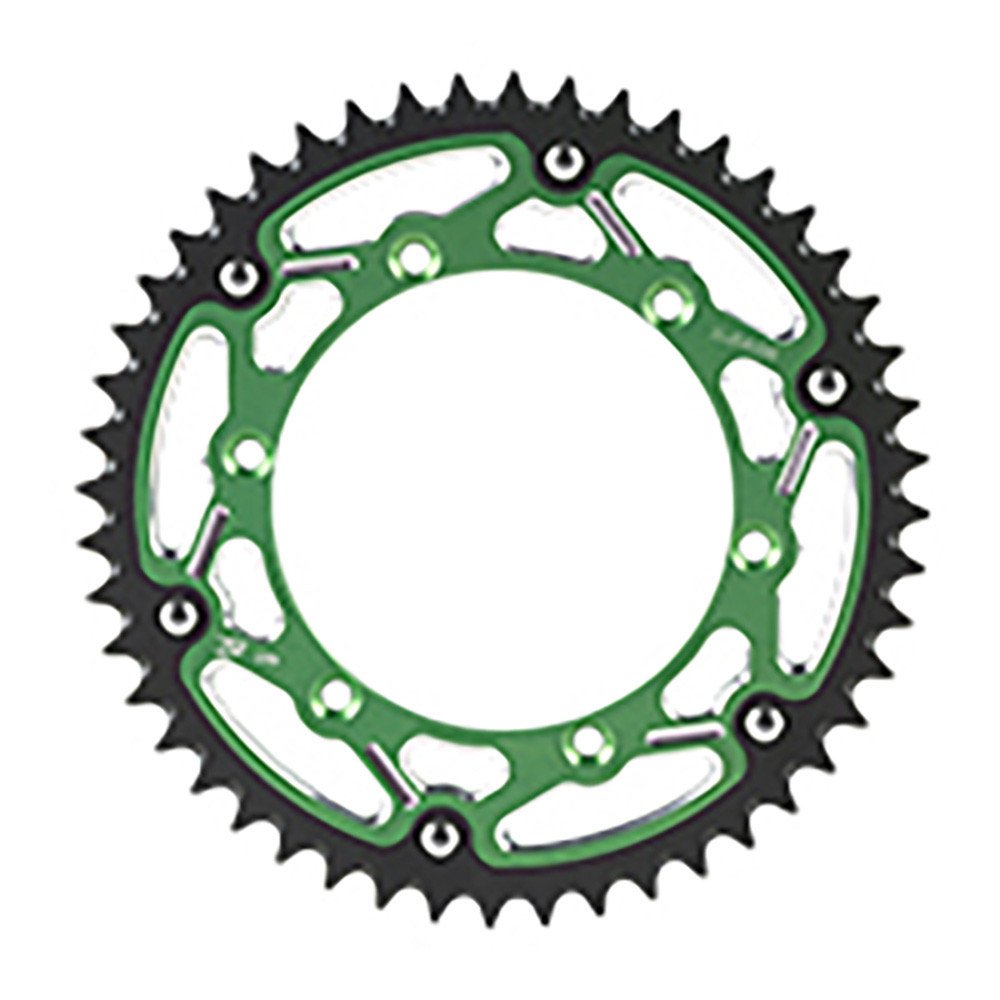 Chiaravalli Group Spa Rear Sprocket 460 - 48 X-RACE Green