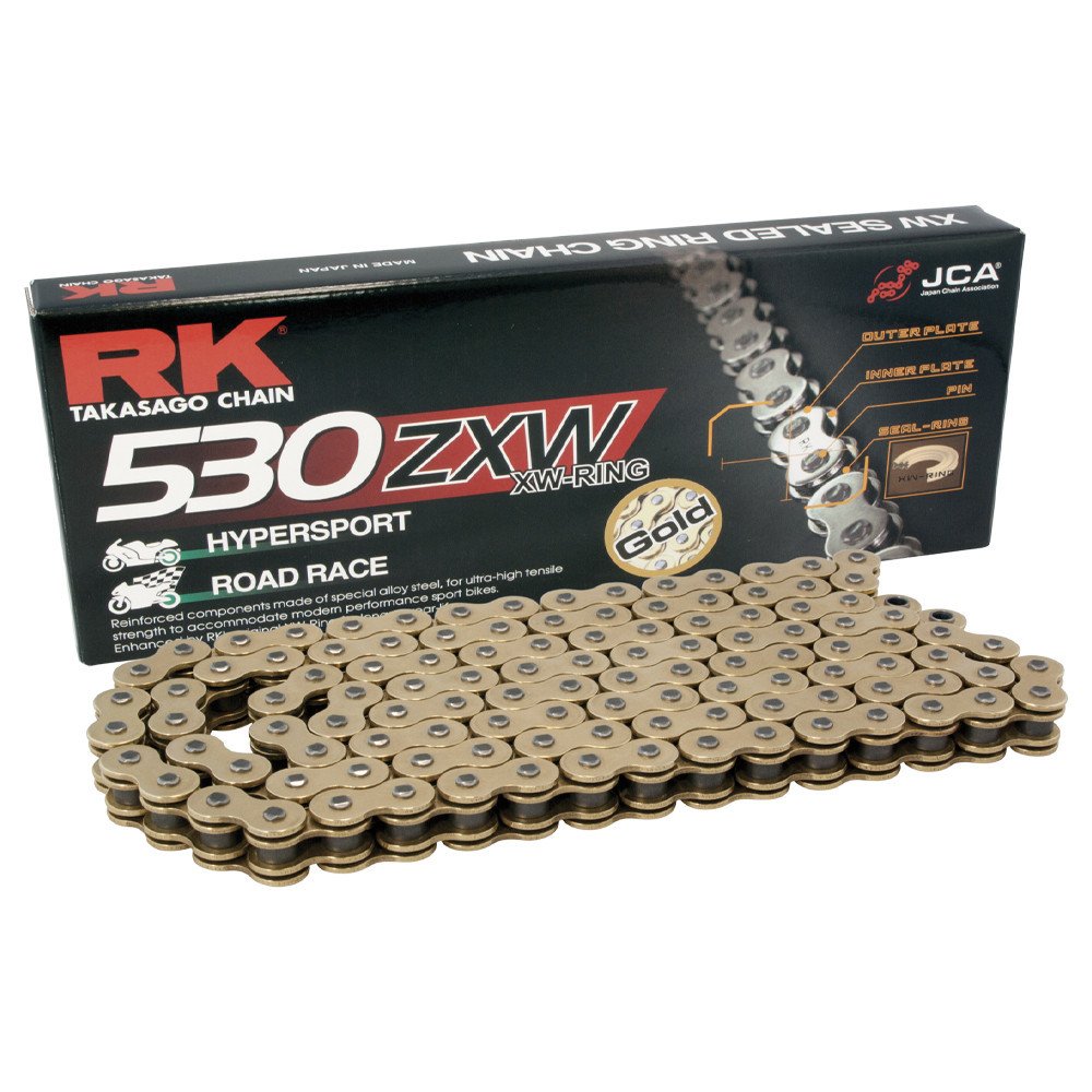Rk Chain CATENA RK 530ZXW-122ORO CLF