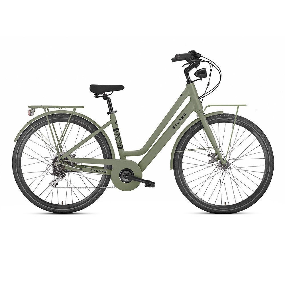 Myland MARGHERITA - GREEN/BLACK SPORTY 46
