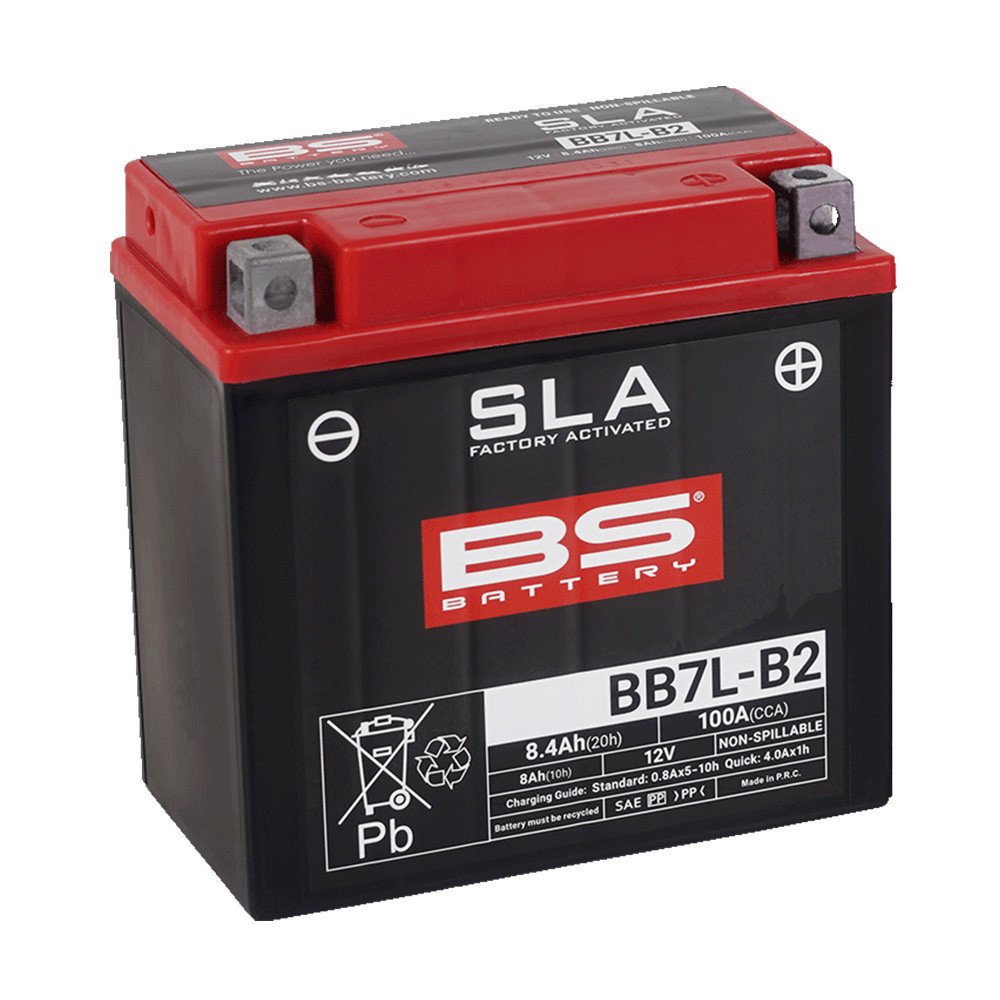 BS-Battery Batteria BS sla BB7L-B2