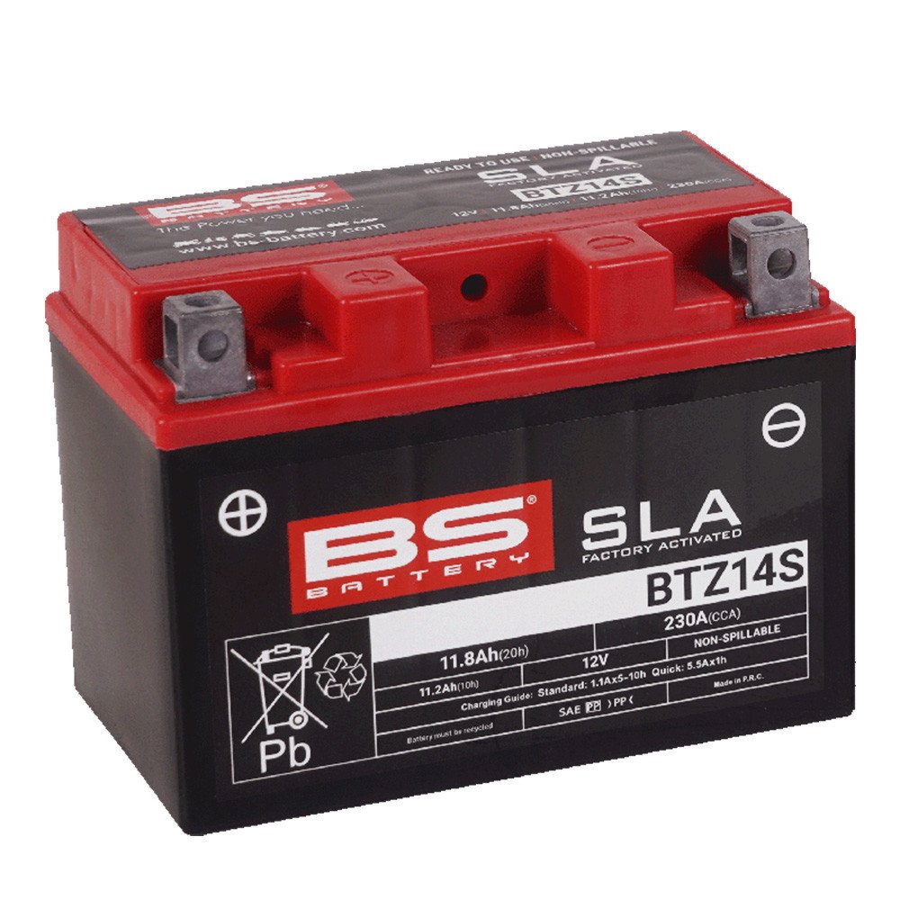 BS-Battery Batteria BS sla BTZ14S