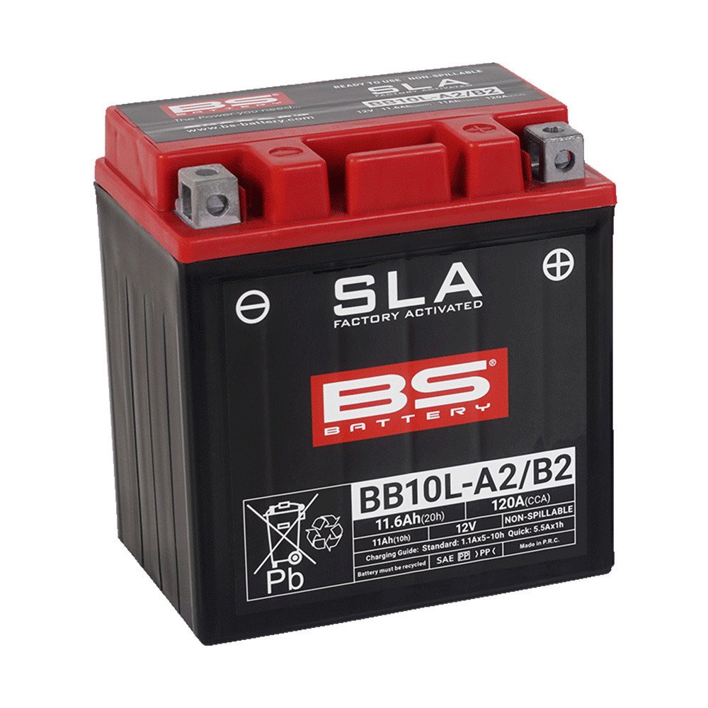 BS-Battery Batteria BS sla BB10L-A2/B2