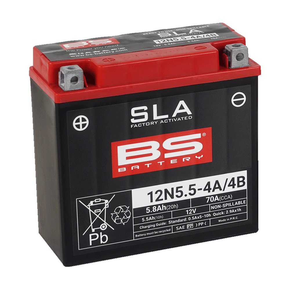 BS-Battery Batteria BS sla 12N5.5-4A